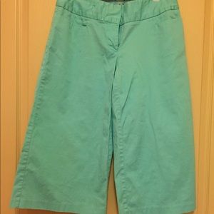 Aqua capri wide leg pants